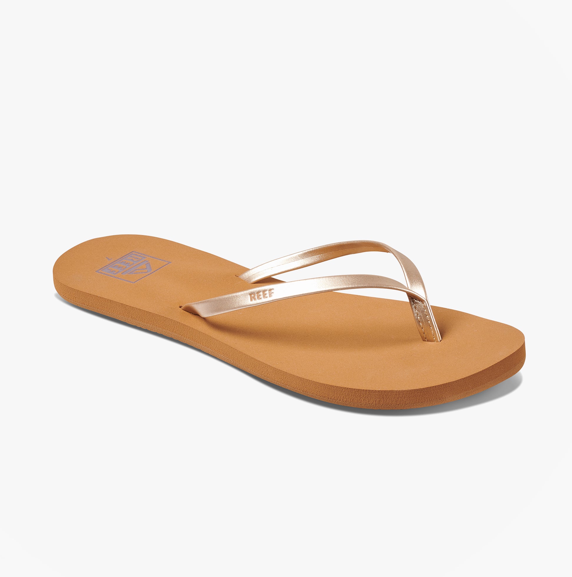 Reef BLISS NIGHTS Womens Flip-flops Tan/Champagne