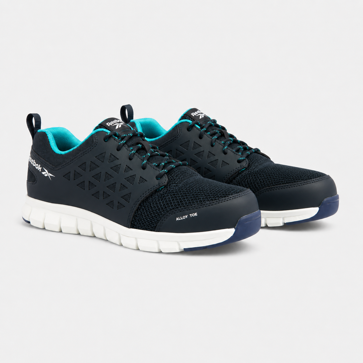 Reebok Excel Light Womens Aluminium Toe Safety Trainers Navy