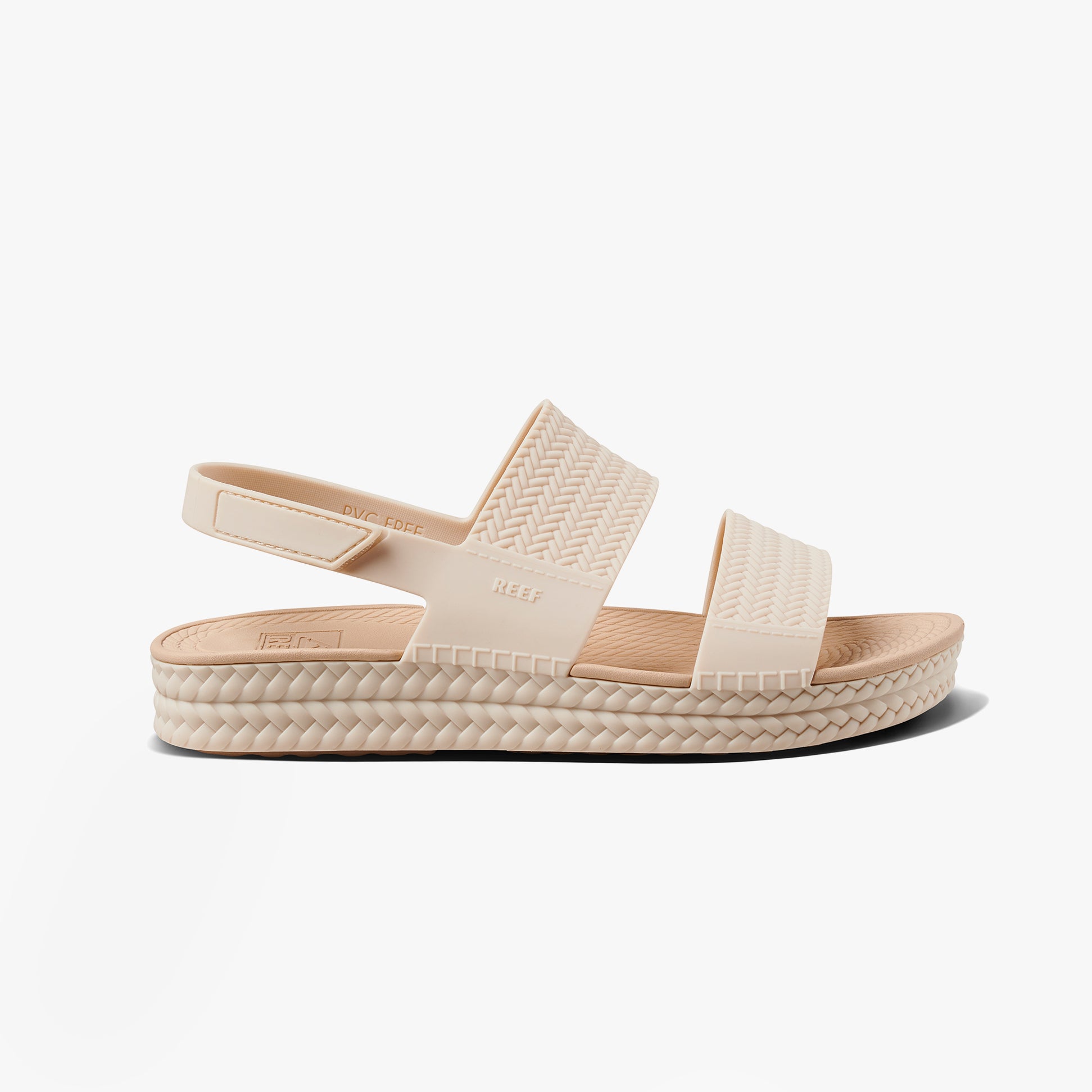 Reef WATER VISTA Womens Sandals Vintage Oasis side view showing synthetic upper and EVA sole, perfect for comfort.