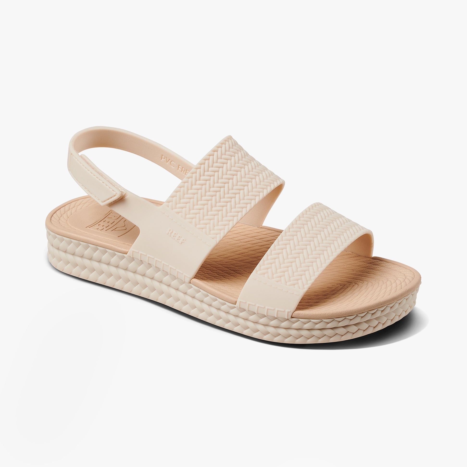 Reef WATER VISTA Womens Sandals Vintage Oasis side view showing synthetic straps and EVA sole.