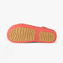 Reef WATER VISTA Womens Sandals Sunset Coral bottom view, featuring textured synthetic and EVA materials for comfort.