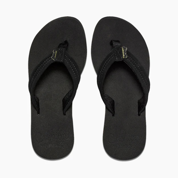 Reef CUSHION BREEZE Womens Sandals Black/Black