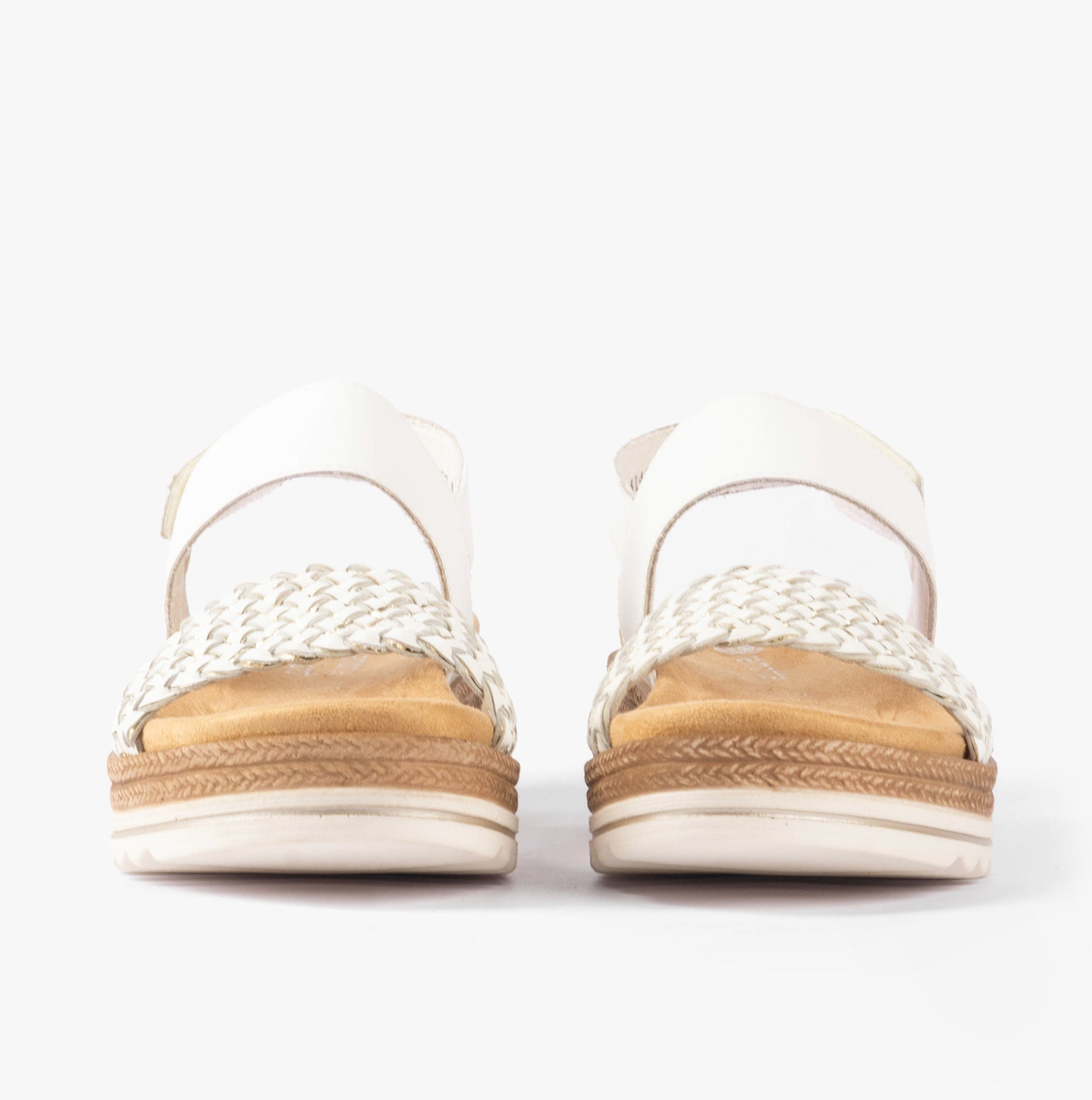 Remonte D0Q56-80 Womens Sandals White Combination