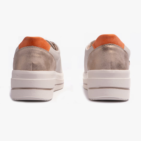 Remonte D1C01-81 JULIKA Womens Trainers Cream