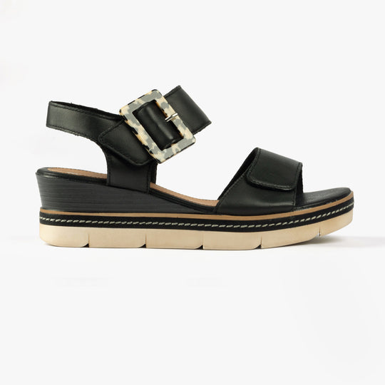 Remonte D2L53-00 Womens Sandals Black