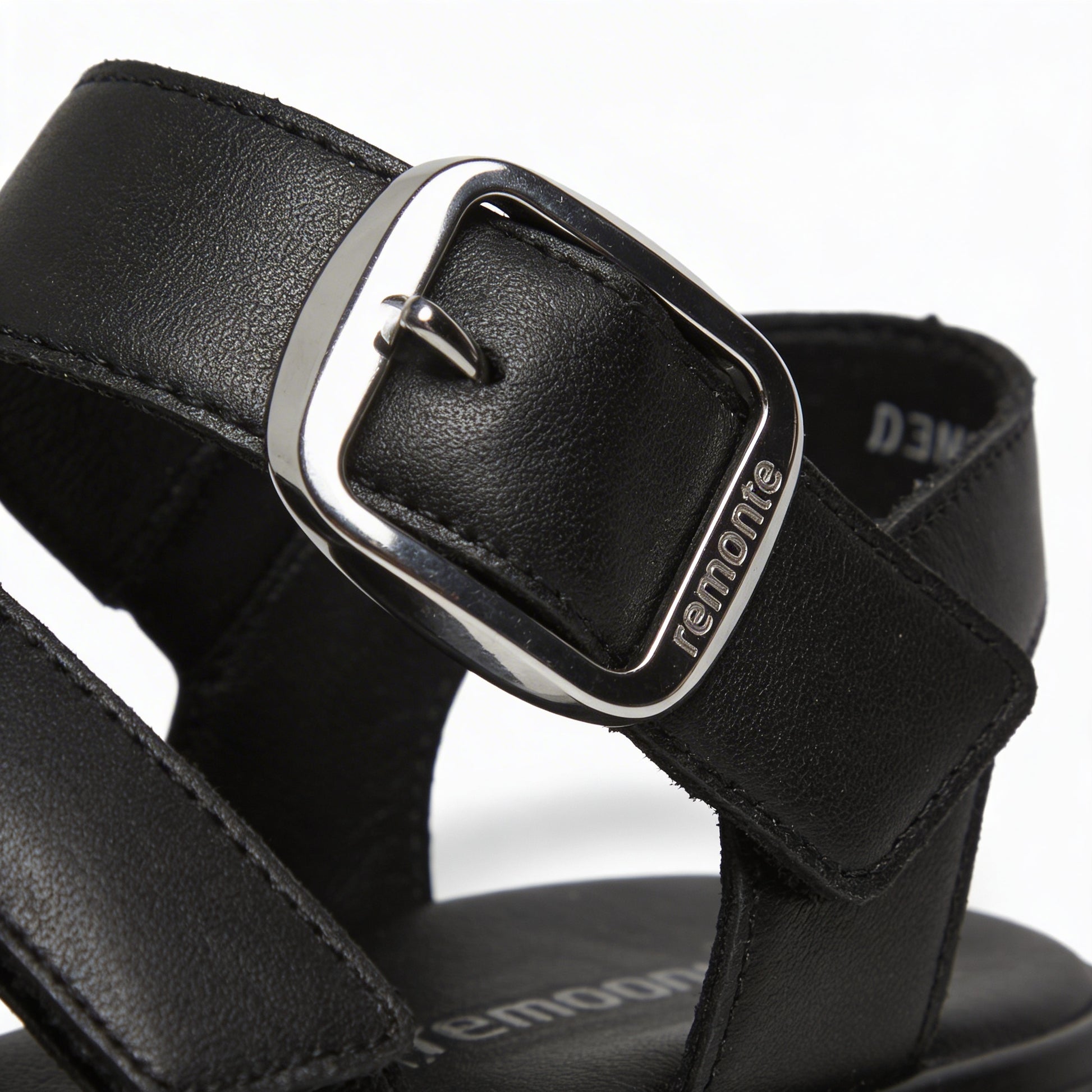 Remonte D3N50 Womens Ankle Strap Sandals Black