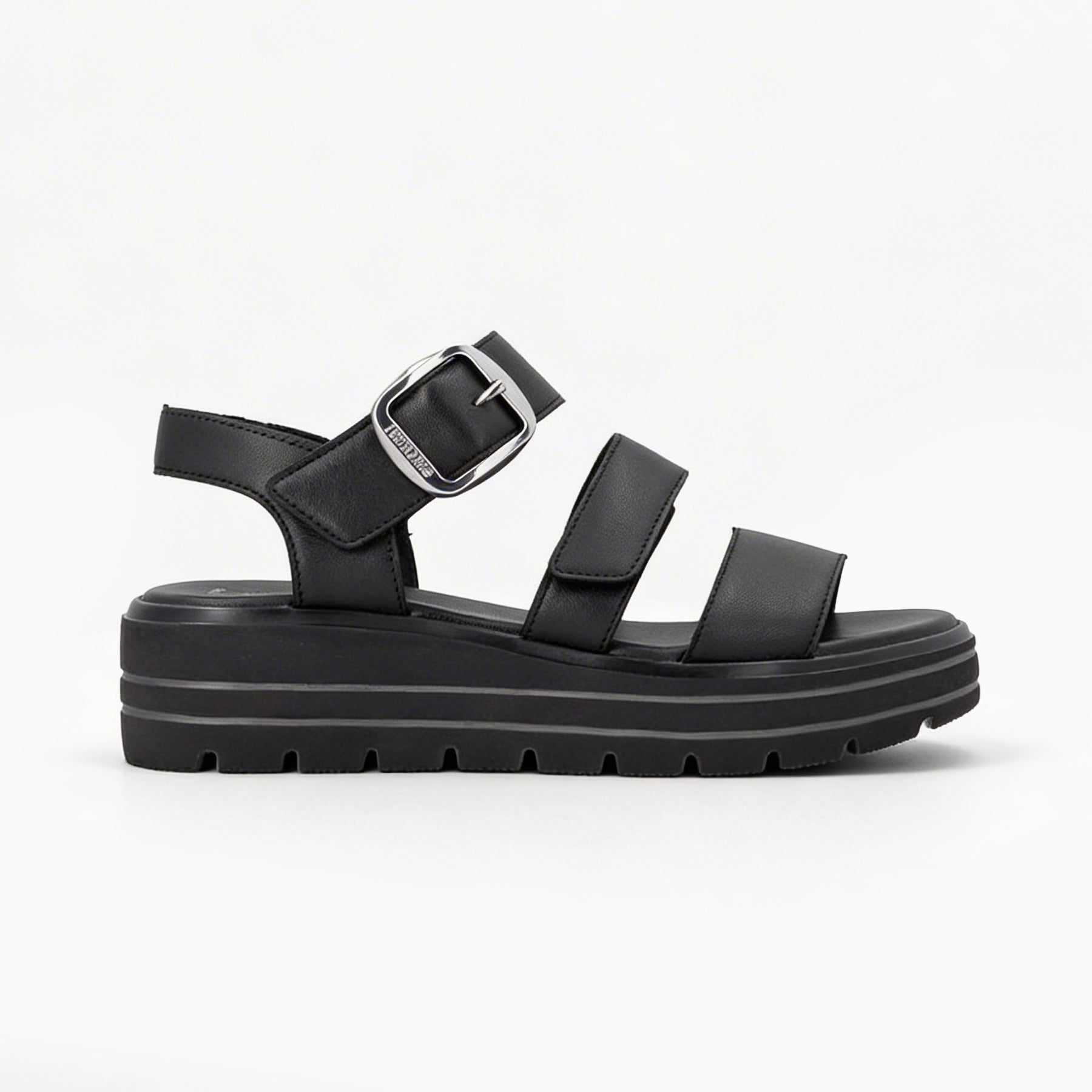 Remonte D3N50 Womens Ankle Strap Sandals Black