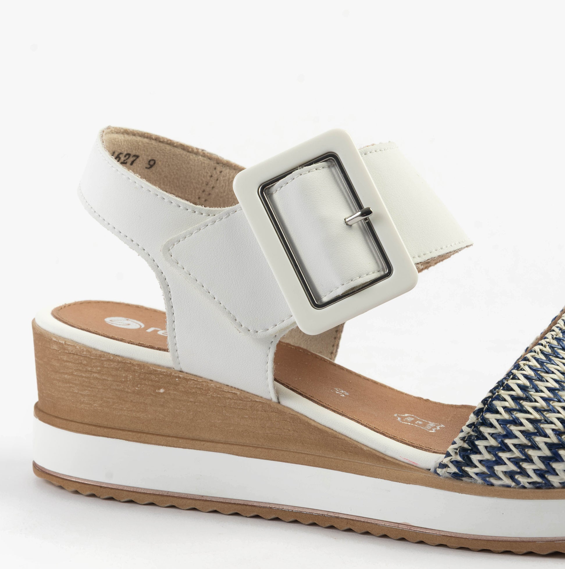 Remonte D6453-80 Womens Sandals White Combination