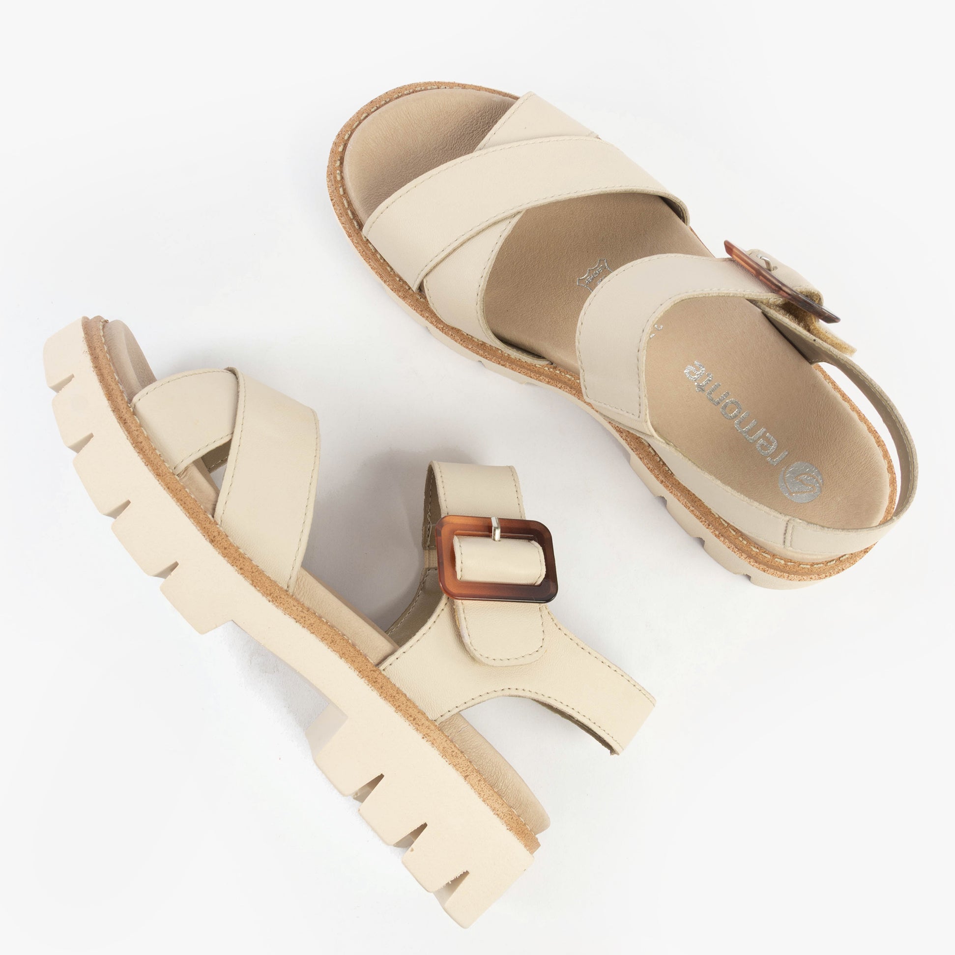 Remonte D7950-60 Womens Sandals Beige