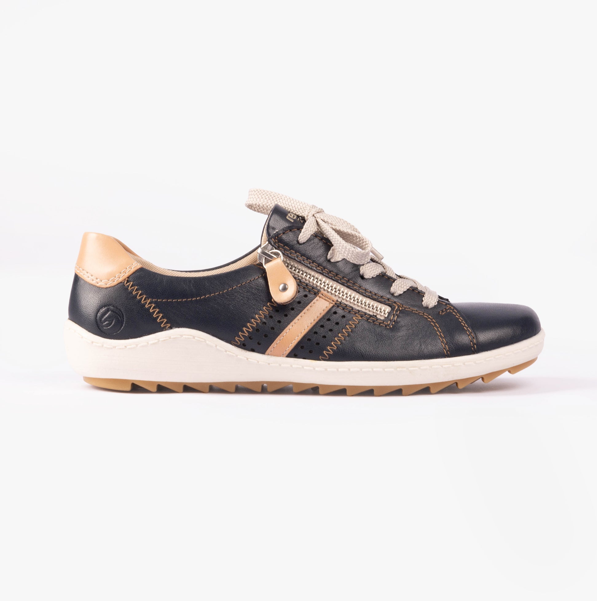 Remonte R1432-14 Womens Shoes Blue Combination