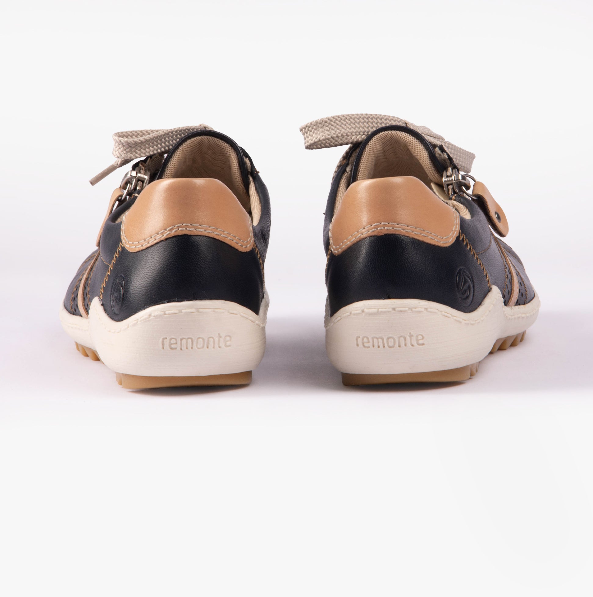 Remonte R1432-14 Womens Shoes Blue Combination