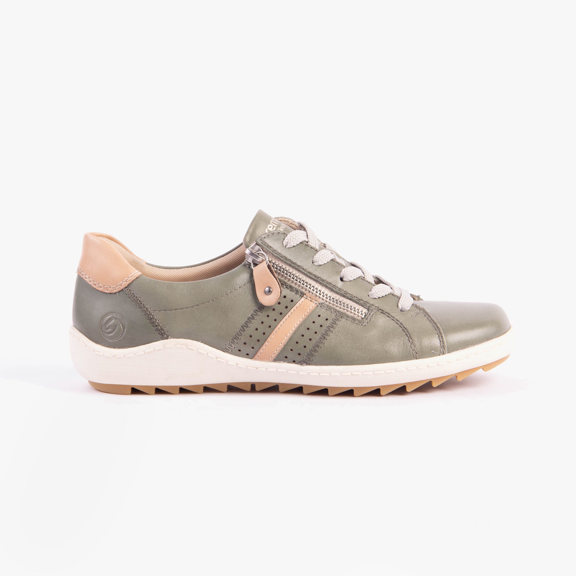 Remonte R1432-52 Womens Shoes Green Combination
