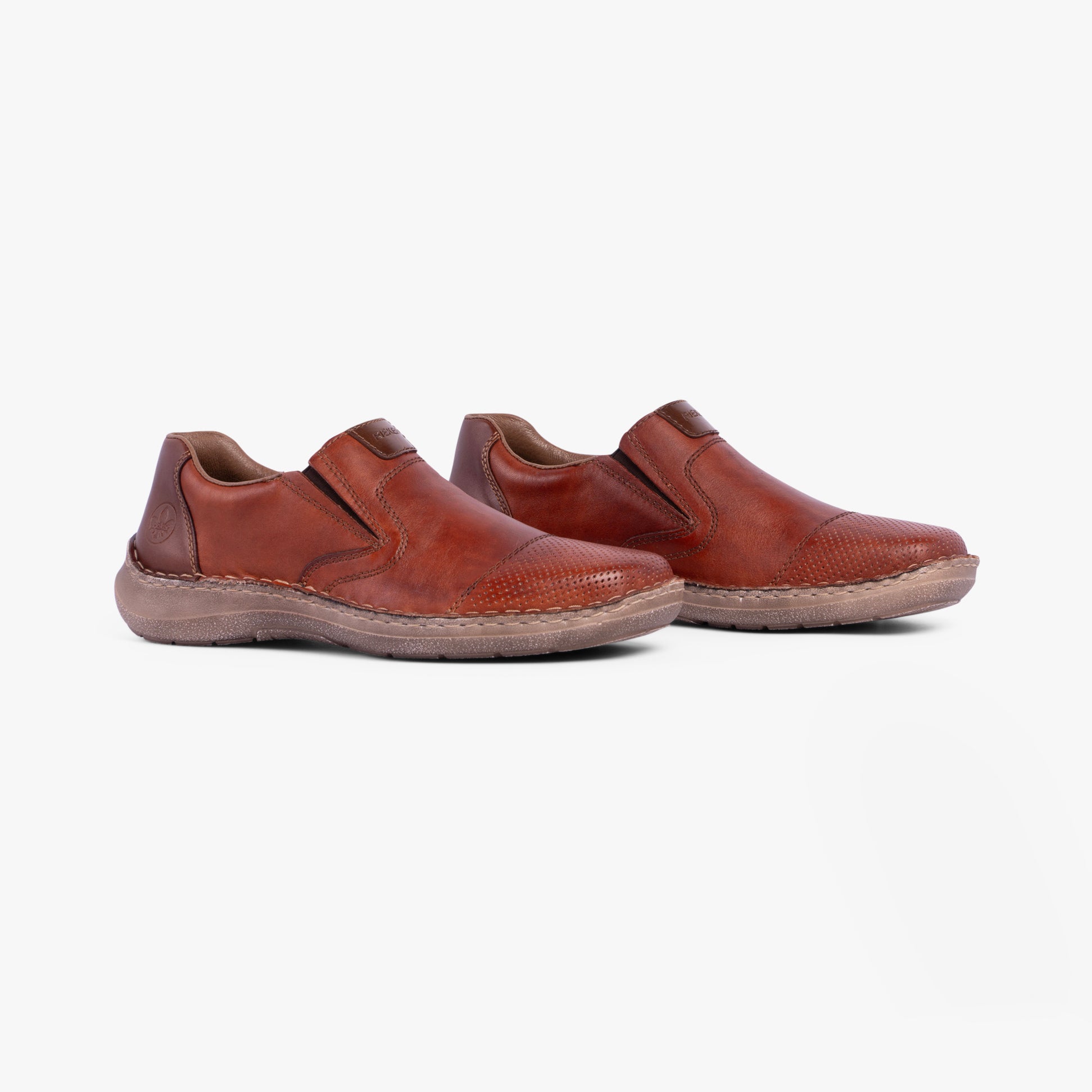 Rieker 03056-24 Mens Shoes Brown