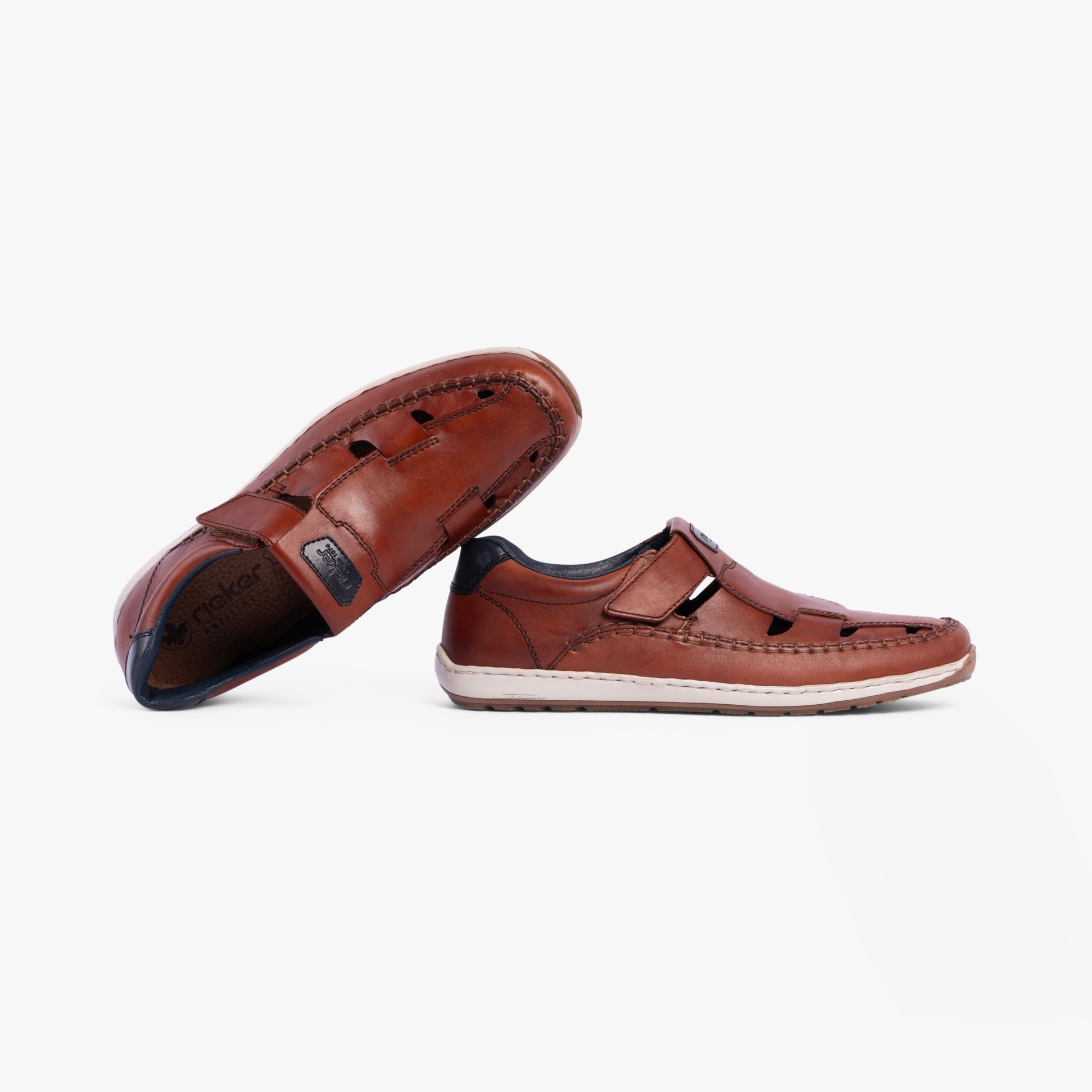 Rieker 08838-24 Mens Shoes Brown