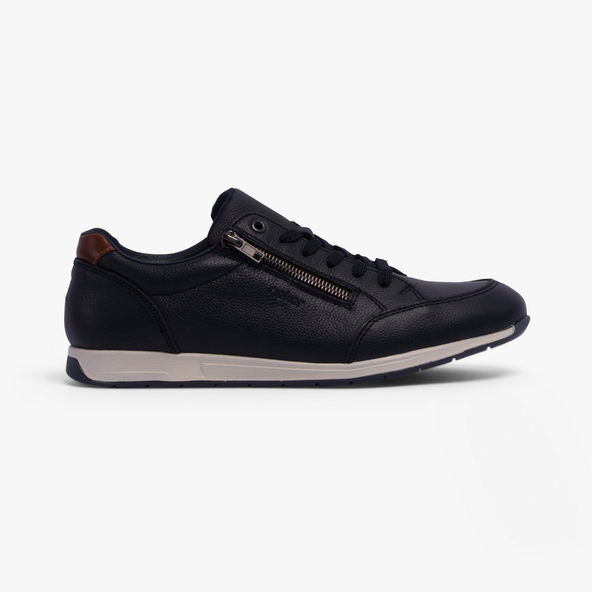 Rieker 11903-14 Mens Shoes Blue
