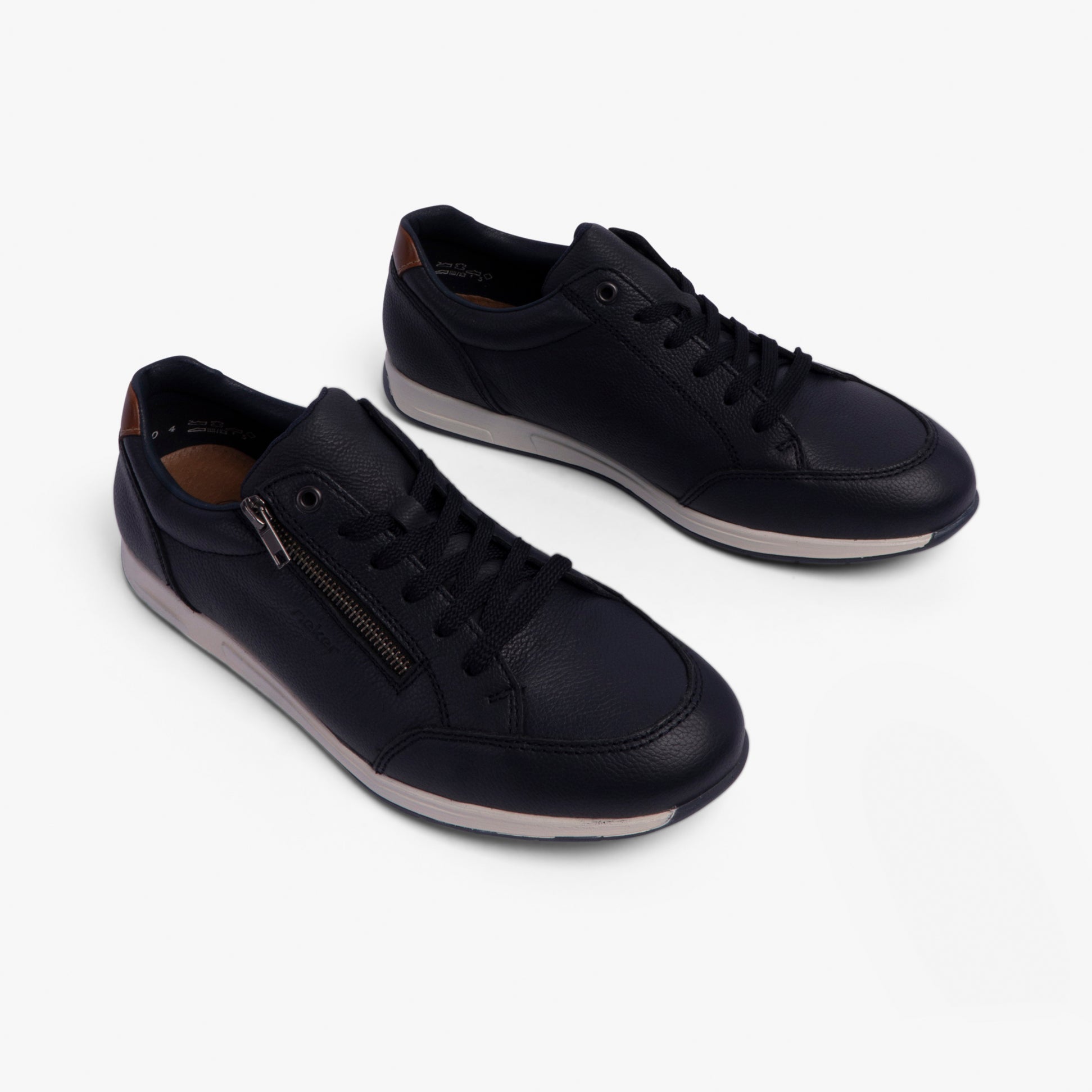 Rieker 11903-14 Mens Shoes Blue