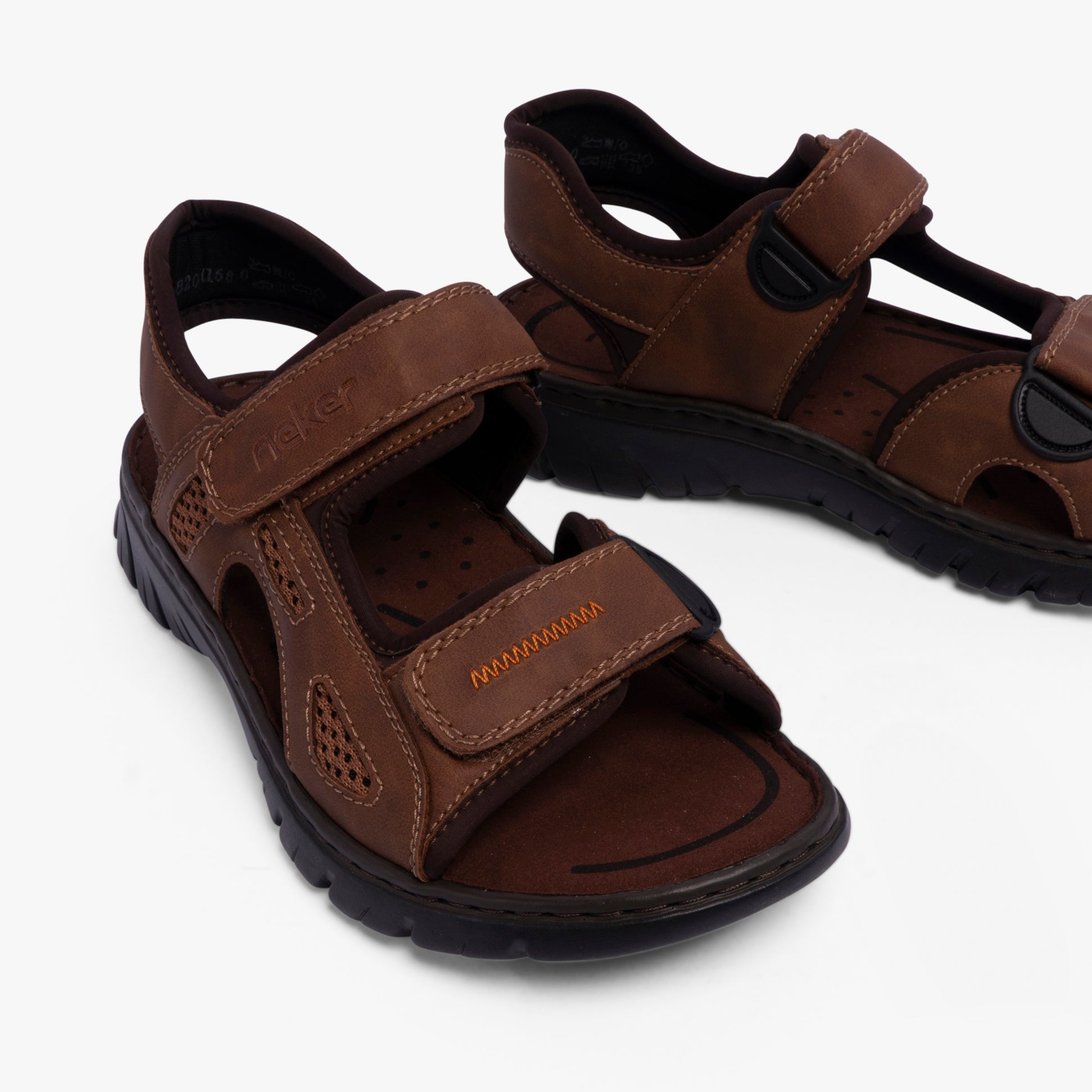 Rieker 26761-27 Mens Sandals Brown