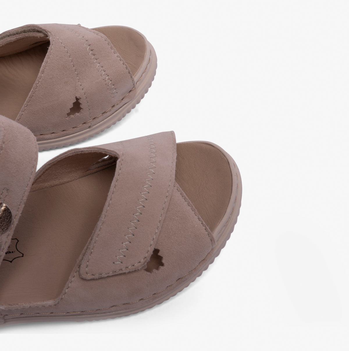Rieker V7474-60 Womens Sandals Beige