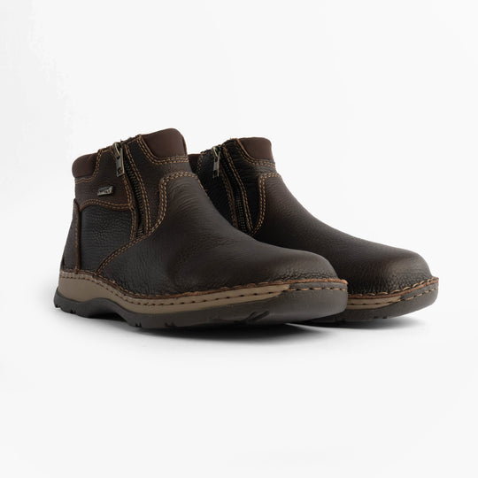 Rieker 05362 Mens Ankle Boots Brown