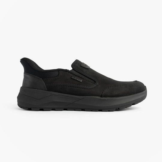 Rieker 06052 Mens Slip-On Shoes Black