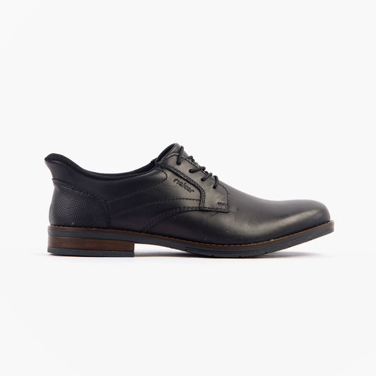 Rieker 10353 Mens Slip-On Shoes Black