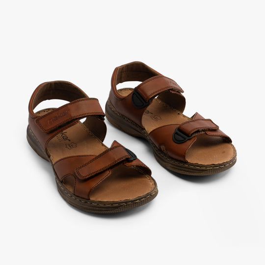Rieker 21461 Mens Comfort Sandals Brown