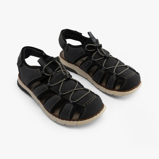 Rieker 25246 Mens Comfort Sandals Blue