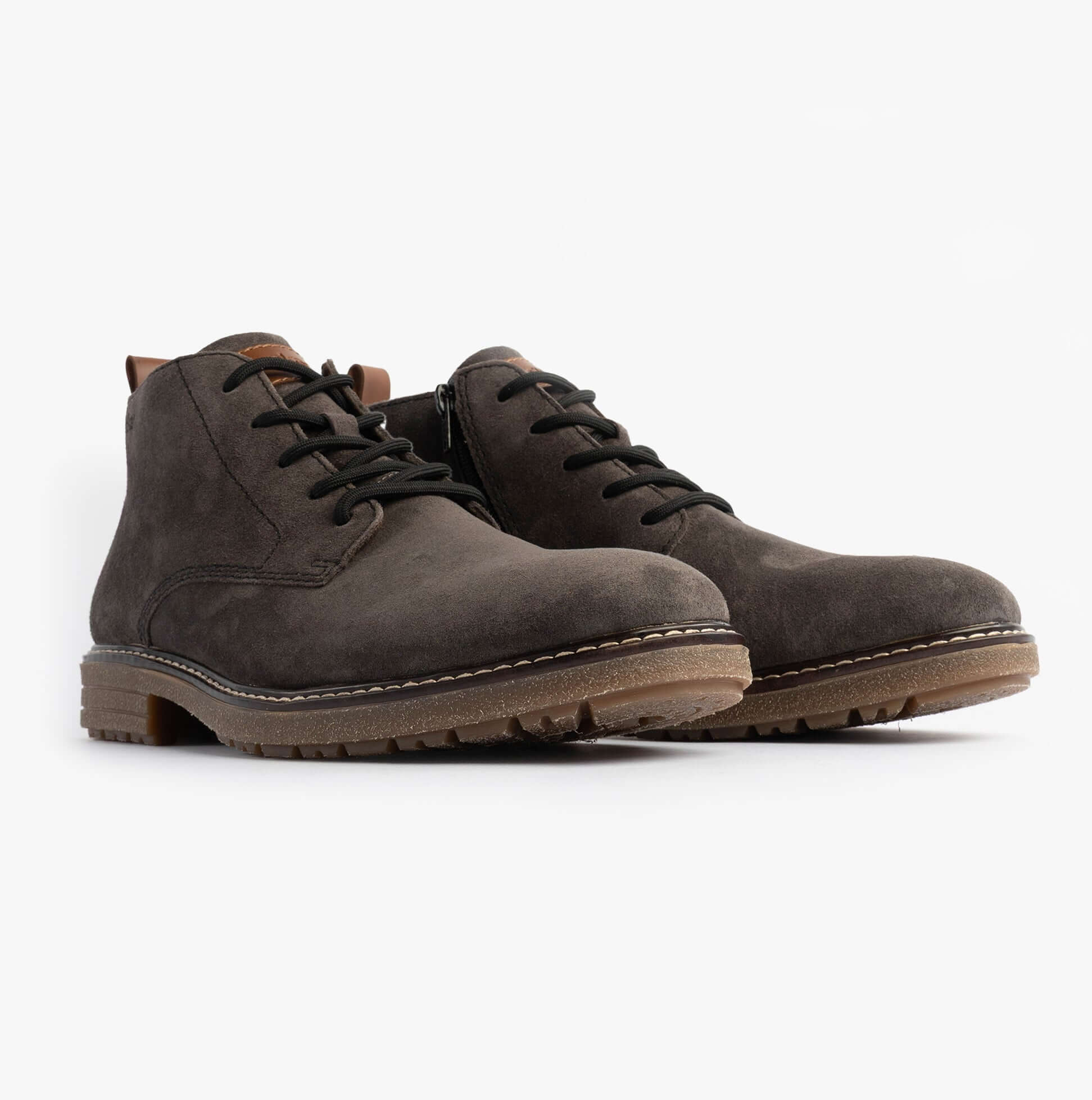 Rieker 33106-45 Mens Boots Grey