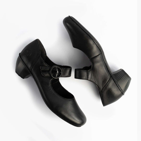 Rieker 41756 Womens Court Shoes Black