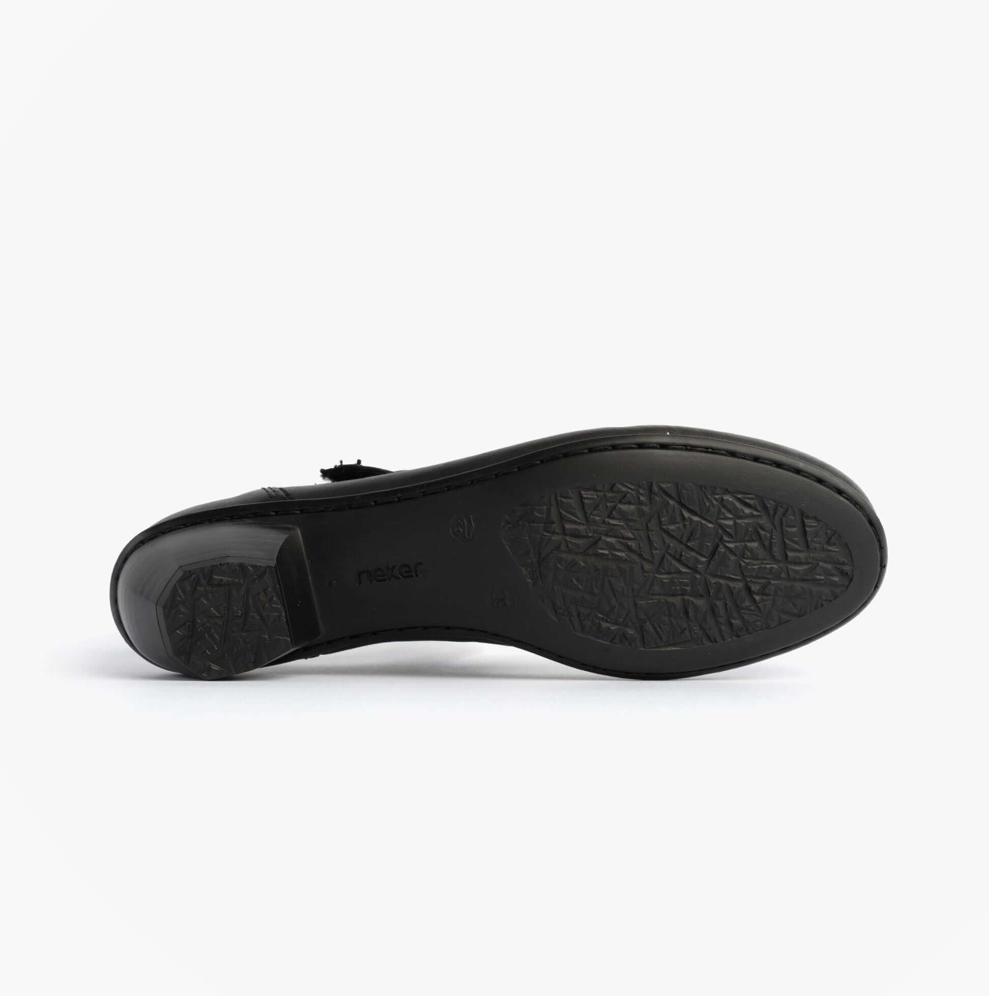 Rieker 41756-00 Womens MAry Jane Shoes Black