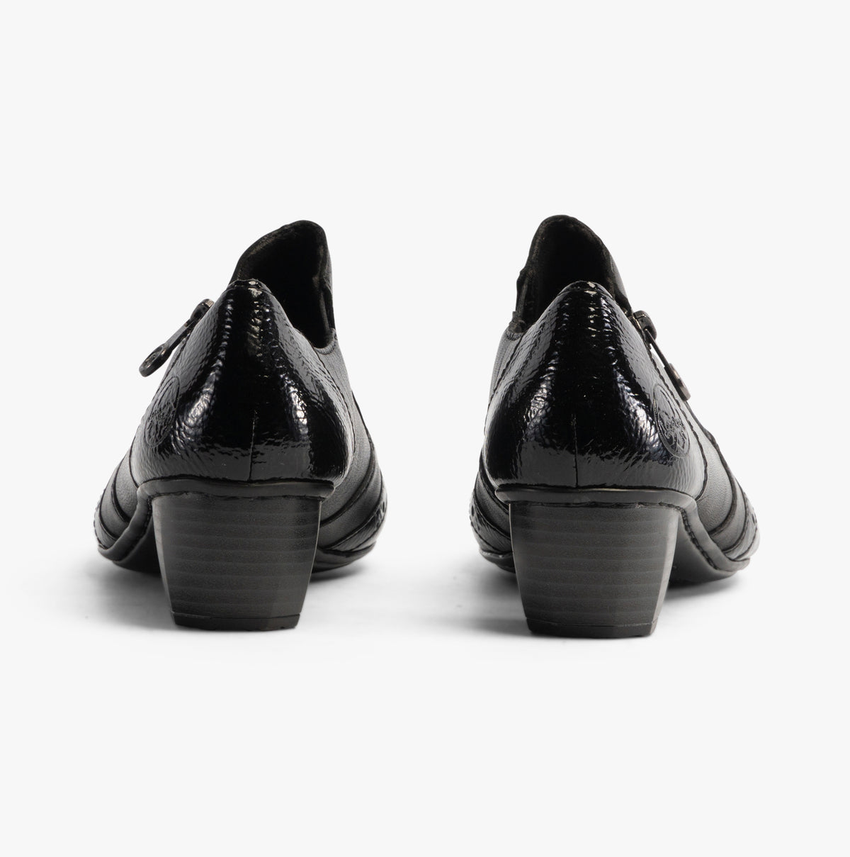 Rieker 41757-00 Womens Shoes Black