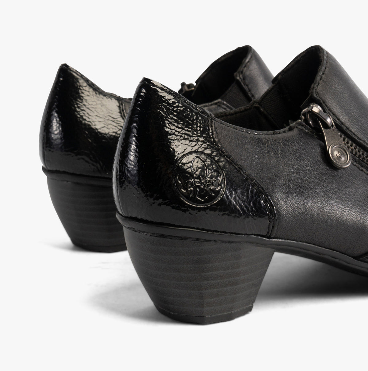 Rieker 41757-00 Womens Shoes Black