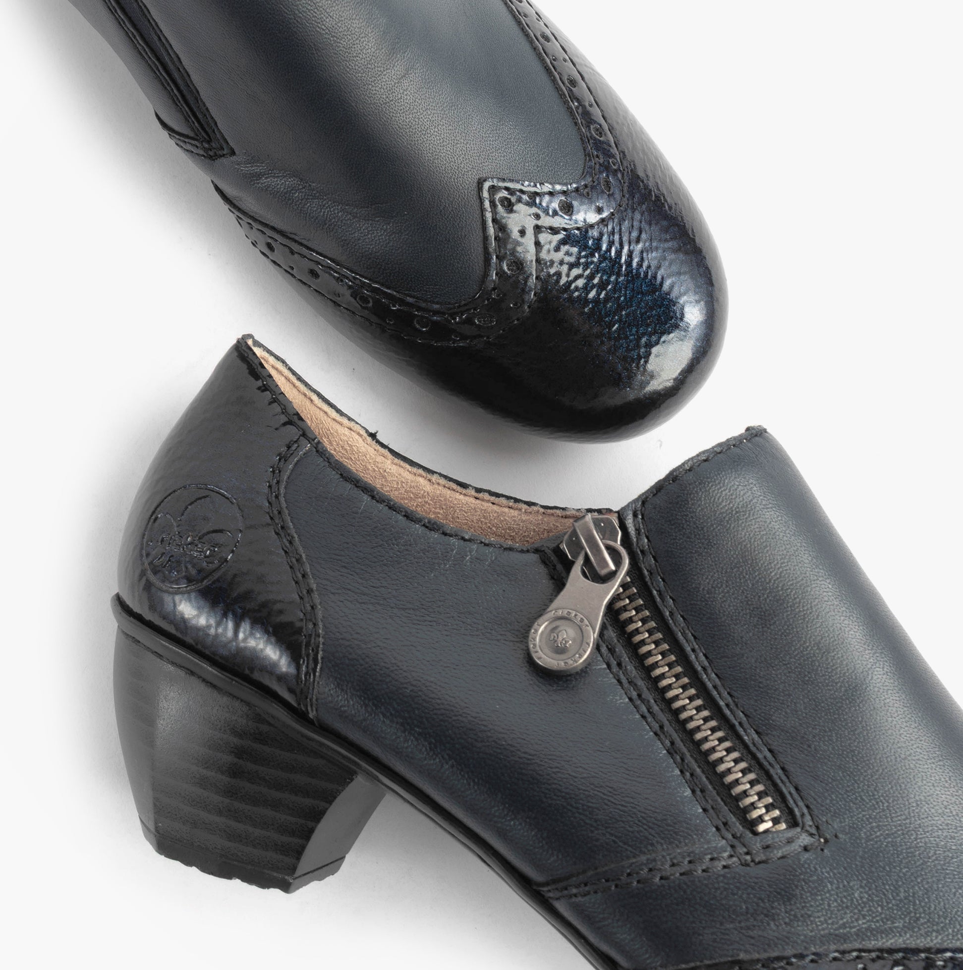 Rieker 41757-15 Womens Shoes Blue