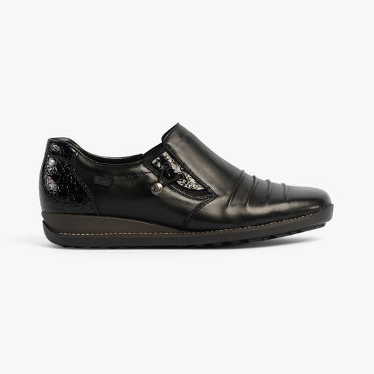 Rieker 44254 Womens Comfort Shoes Black