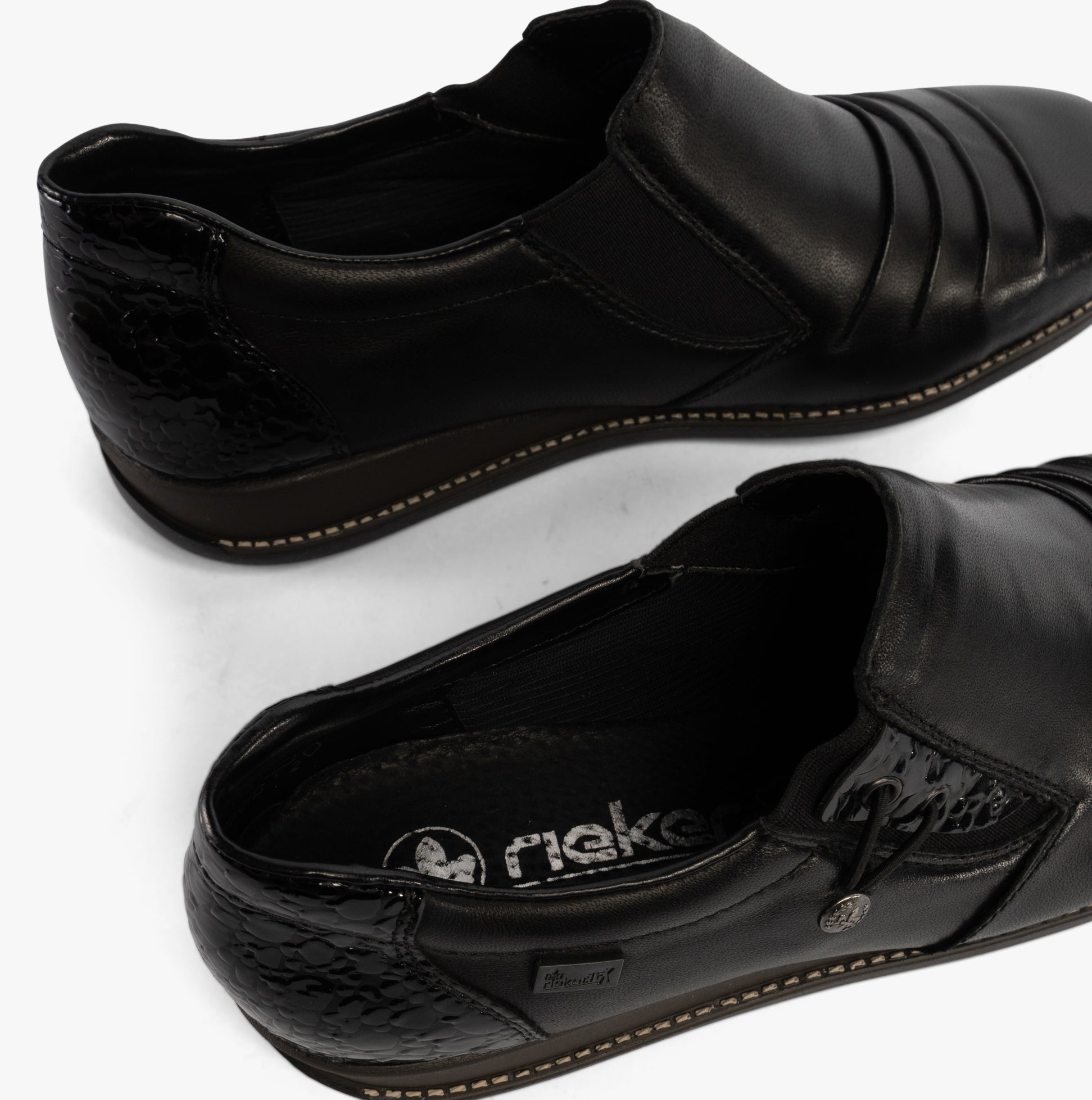 Rieker 44254-00 Womens Shoes Black