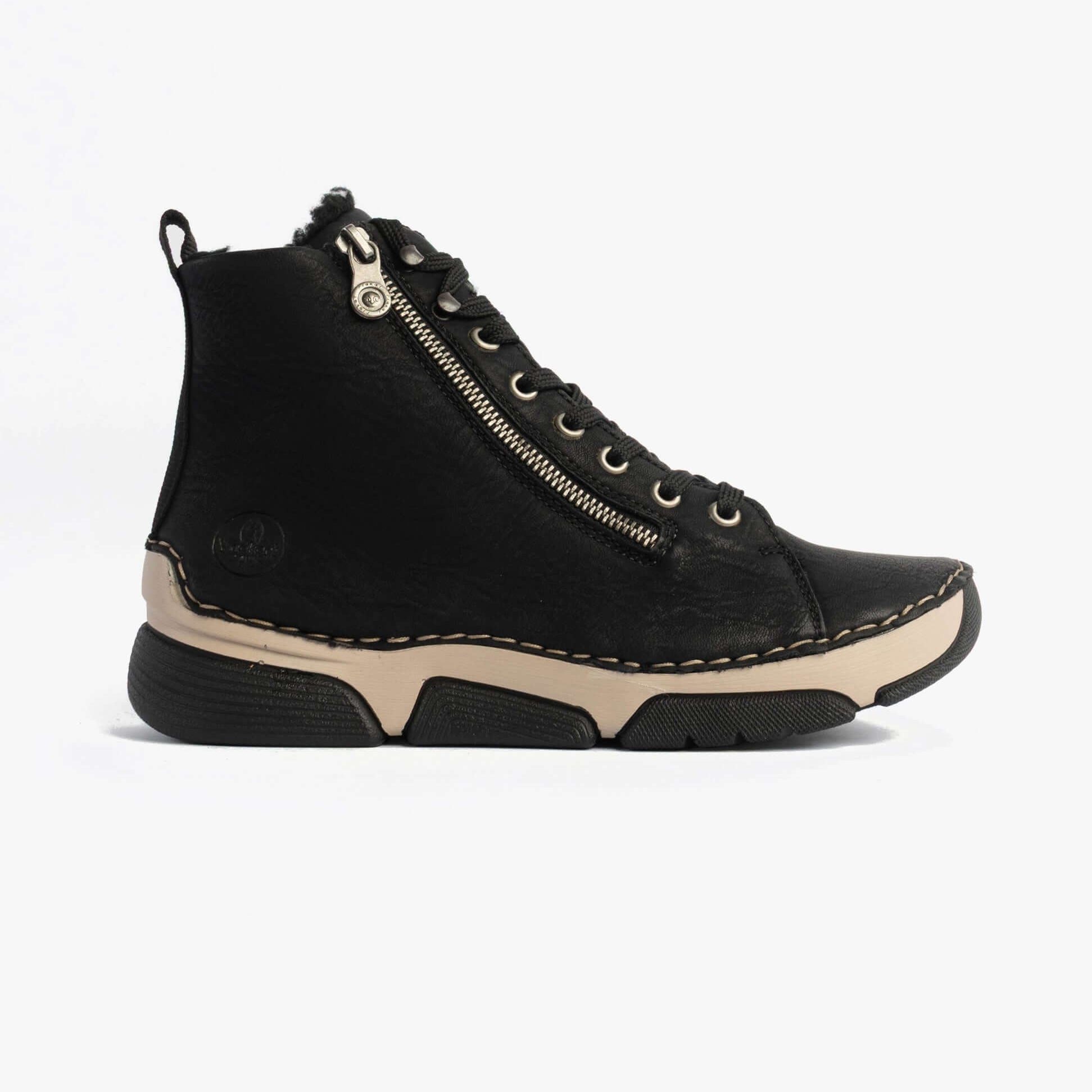 Rieker 45920-01 Womens Boots Black