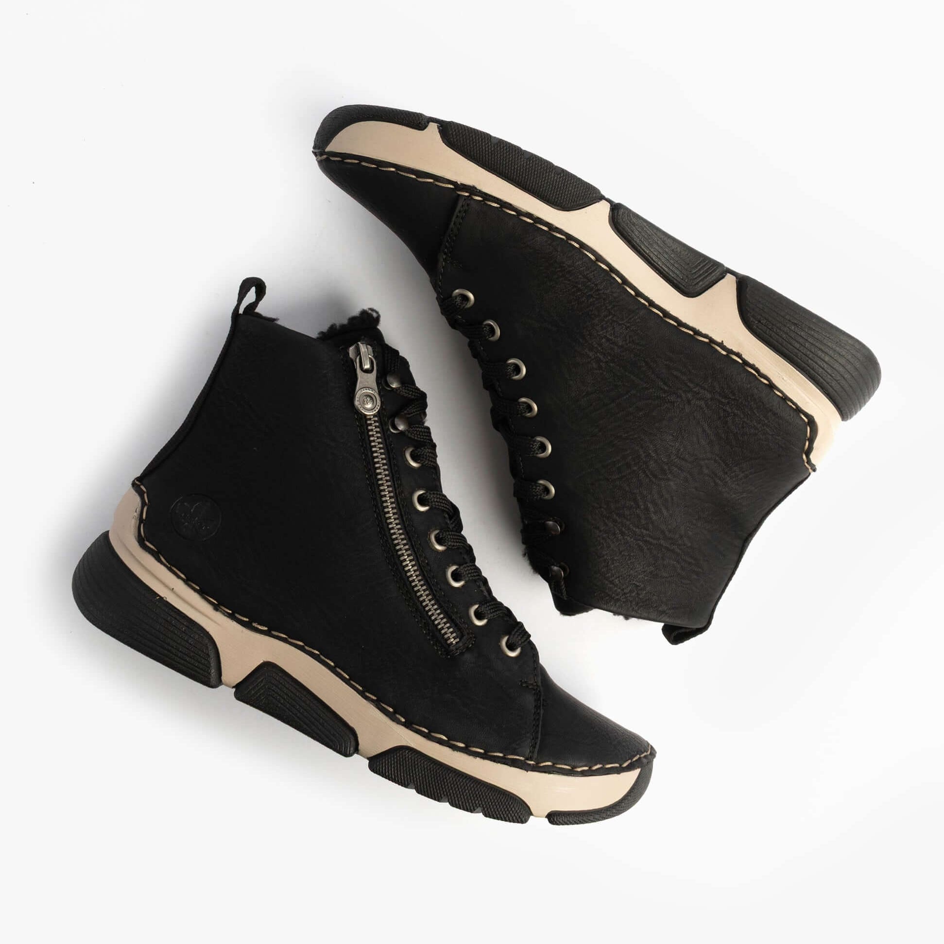 Rieker 45920-01 Womens Boots Black