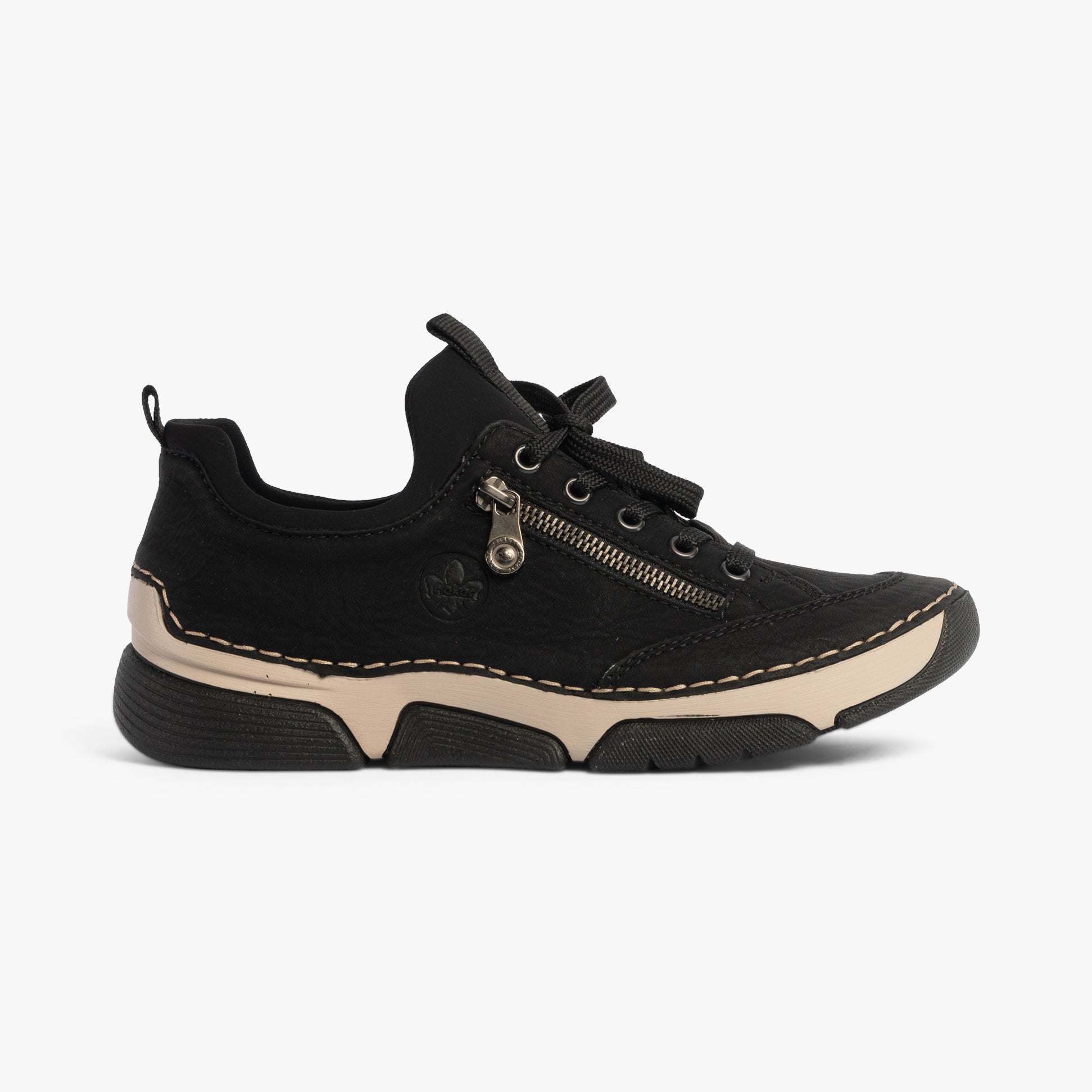 Rieker 45973 Womens Casual Trainers Black