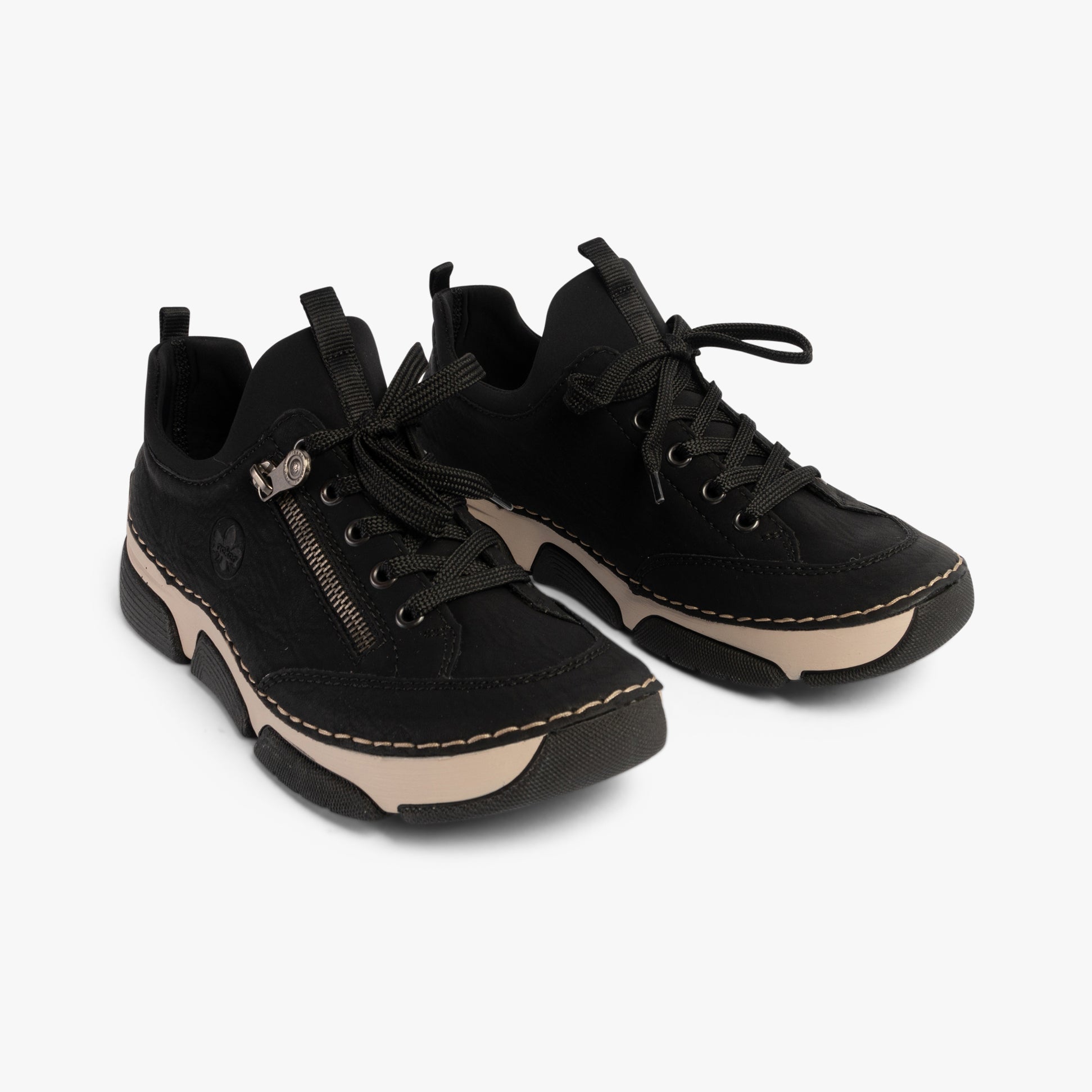 Rieker 45973 Womens Casual Trainers Black