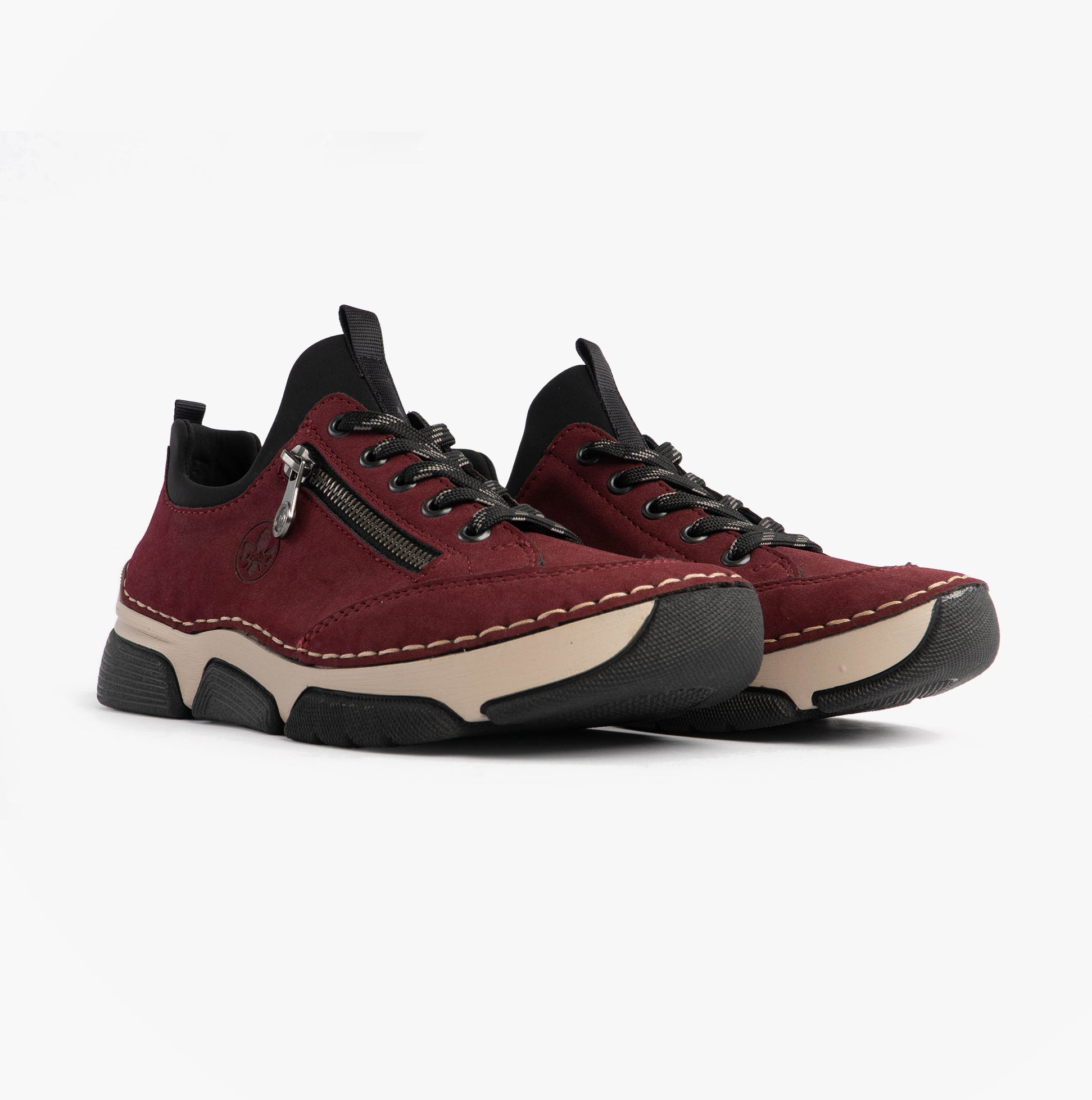Rieker 45973-36 Womens Shoes Red