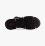 Rieker 45983-00 Womens Boots Black bottom view showcasing the sole detail and grip pattern.