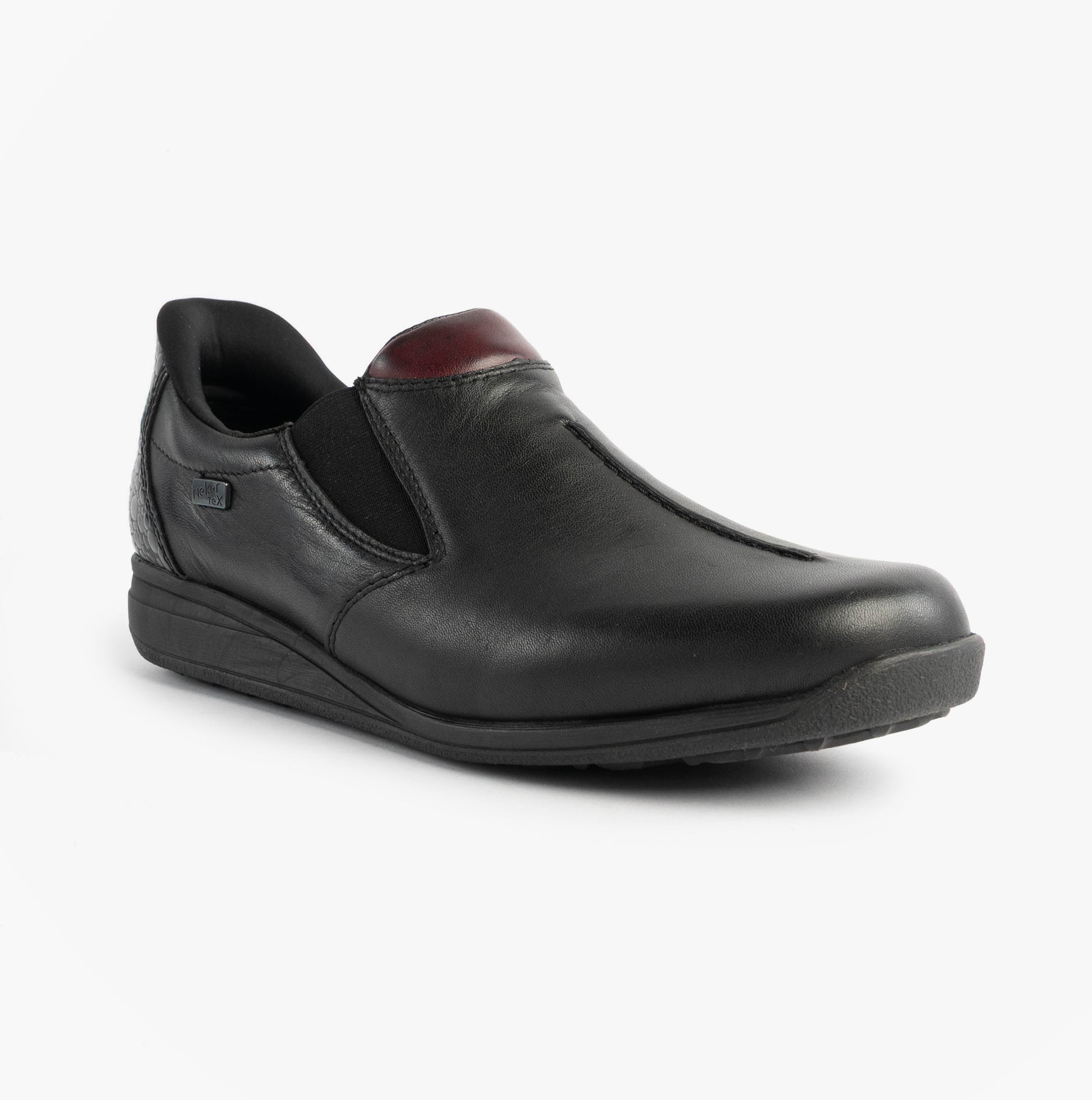 Rieker 47253-00 Womens Shoes Black