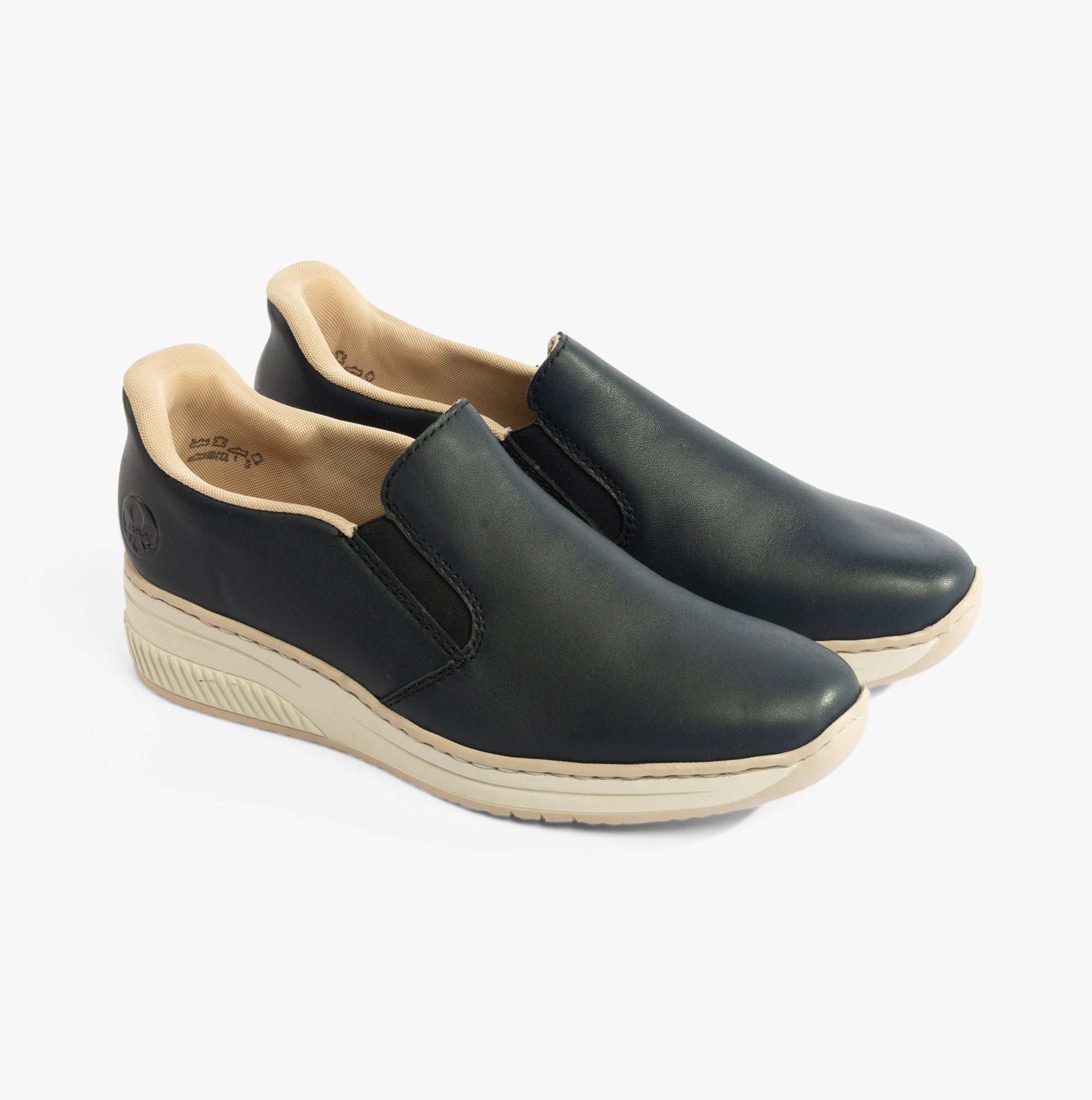 Rieker 48761-14 Womens Shoes Blue