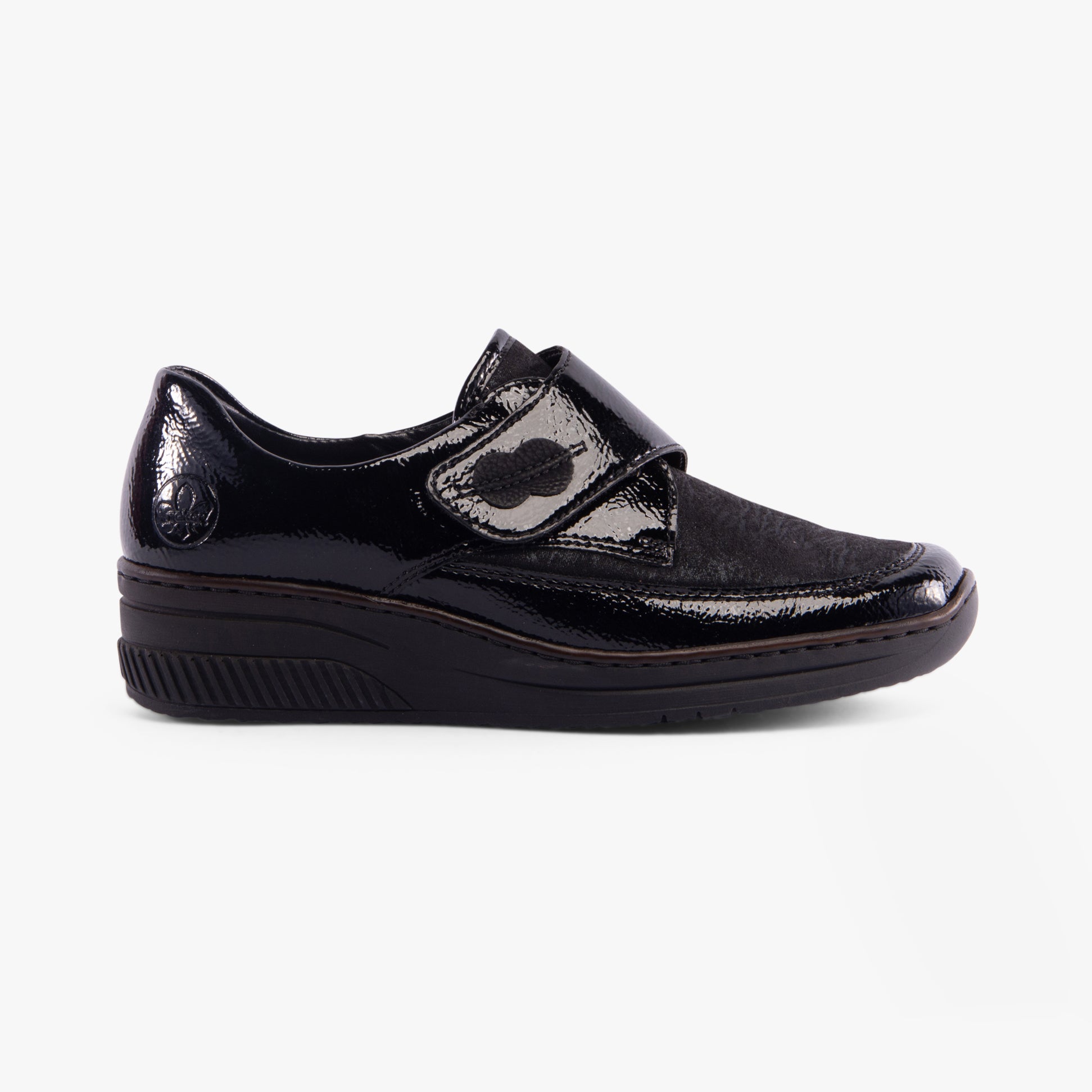 Rieker 487C0-00 Womens Shoes Black