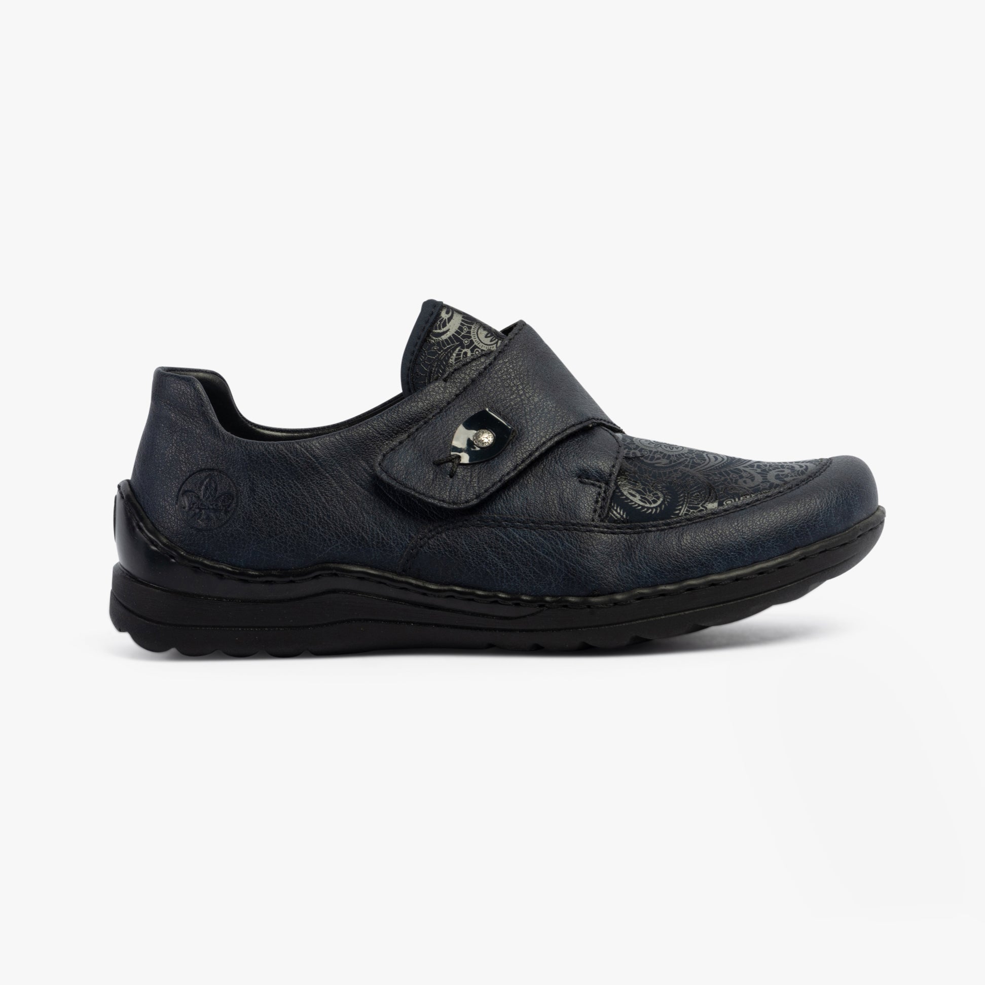 Rieker 48951-14 Womens Shoes Blue