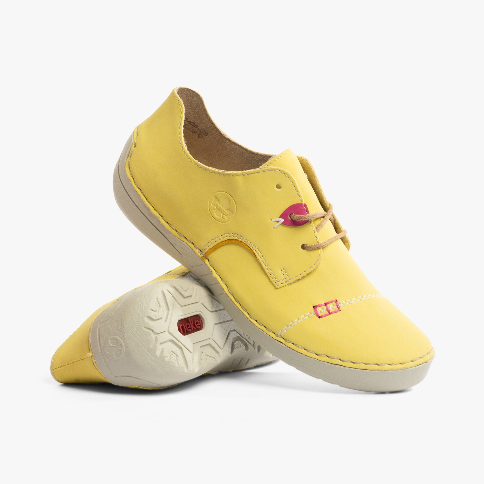 Rieker 52528-68 Womens Shoes Yellow