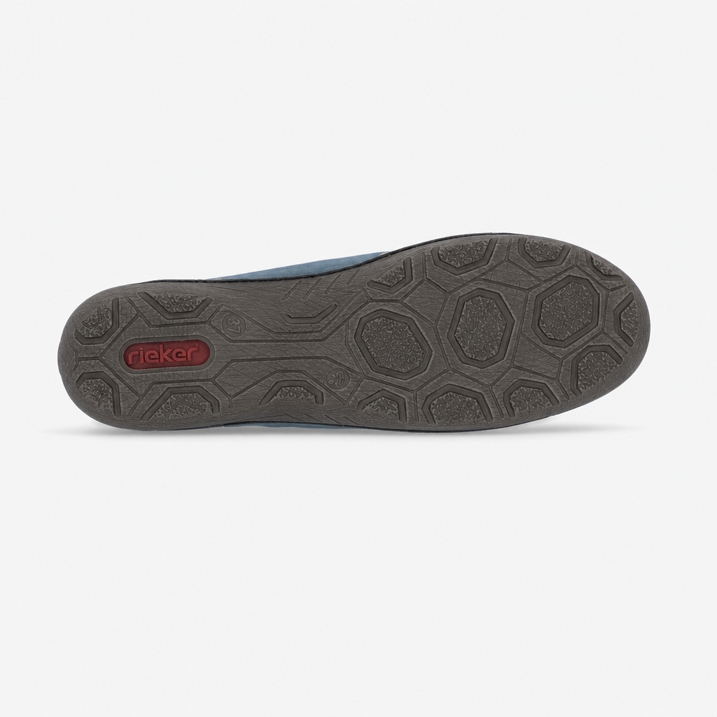 Rieker 52560 Womens Slip-On Shoes Royal