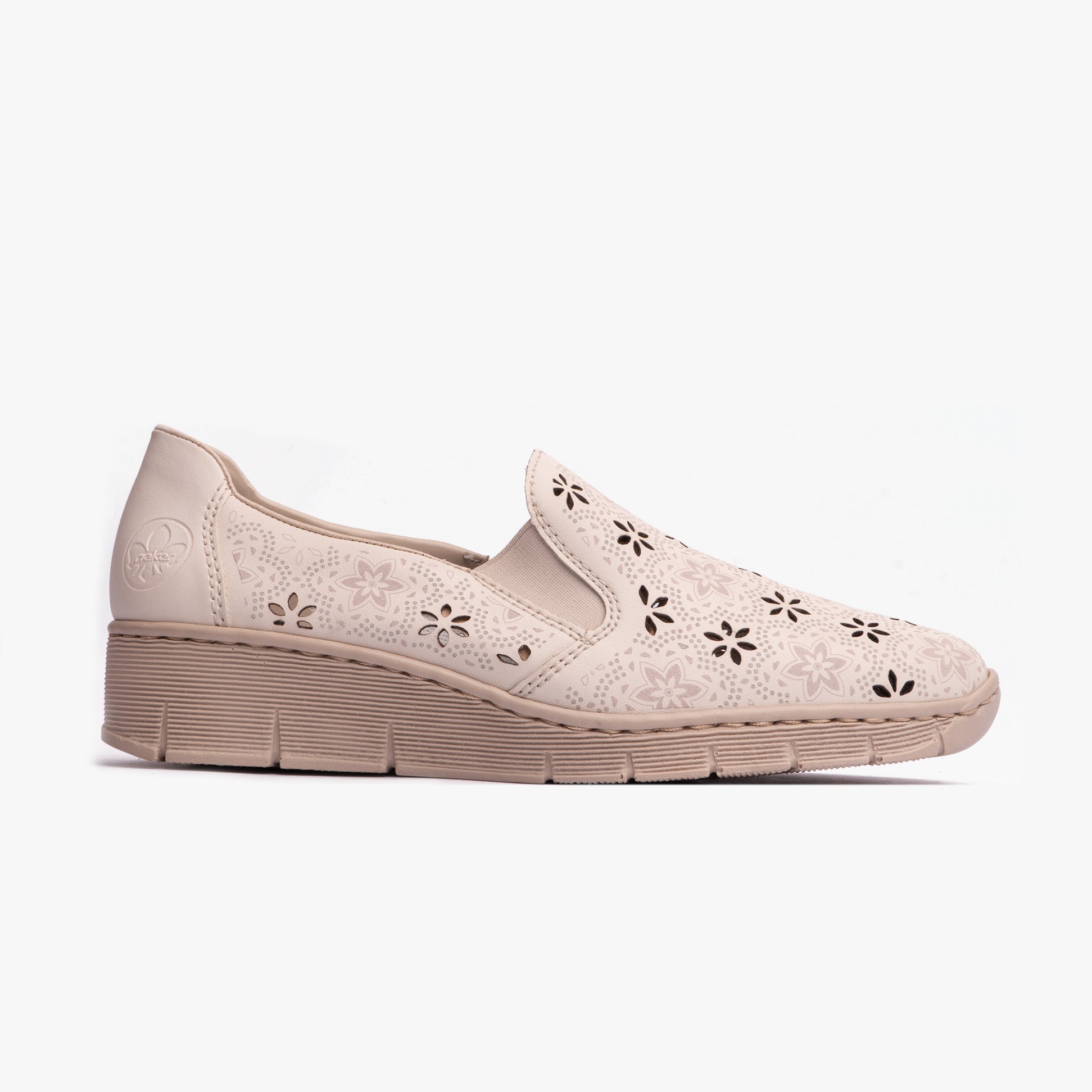 Rieker 53757-60 Womens Shoes Beige