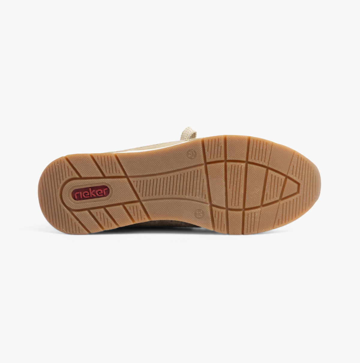 Rieker 58902-64 Womens Trainers Beige