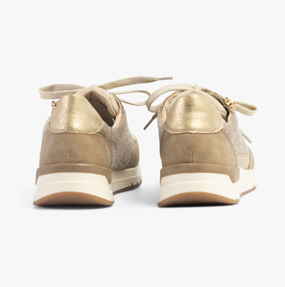 Rieker 58902-64 Womens Trainers Beige